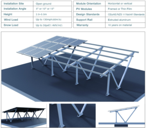 Solar carpark from AB solar Africa